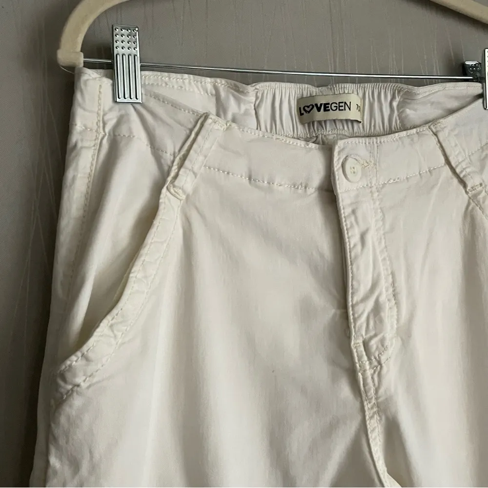 LOVEGEN cargo pants white Size 7/29 - Image 7