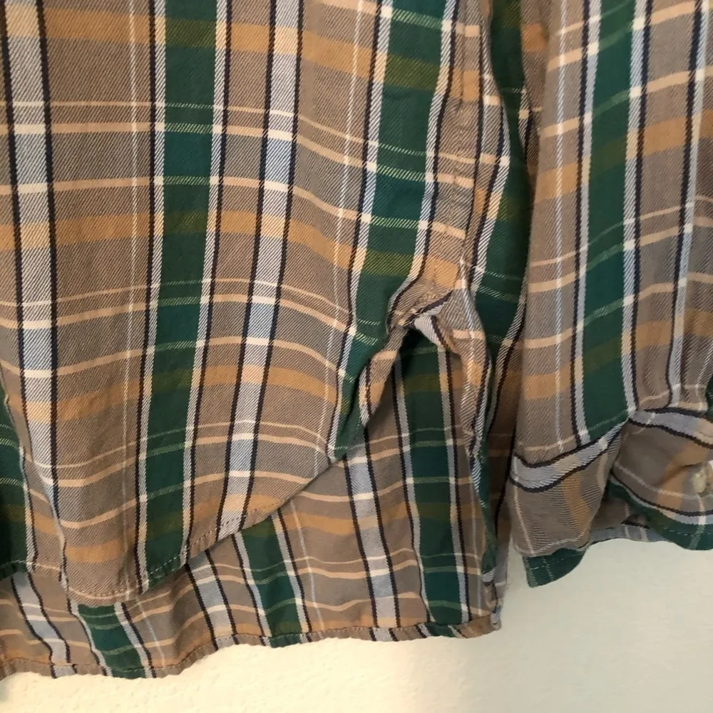 Denim & Supply Ralph Lauren Plaid Button Up Shirt Cotton Small - Image 3