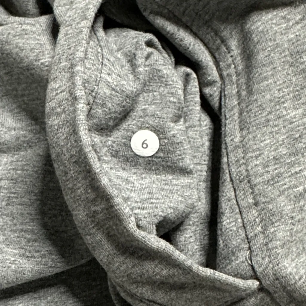Lululemon Coast Wrap Heathered Medium Grey Jacket Size 6‎ - Image 12