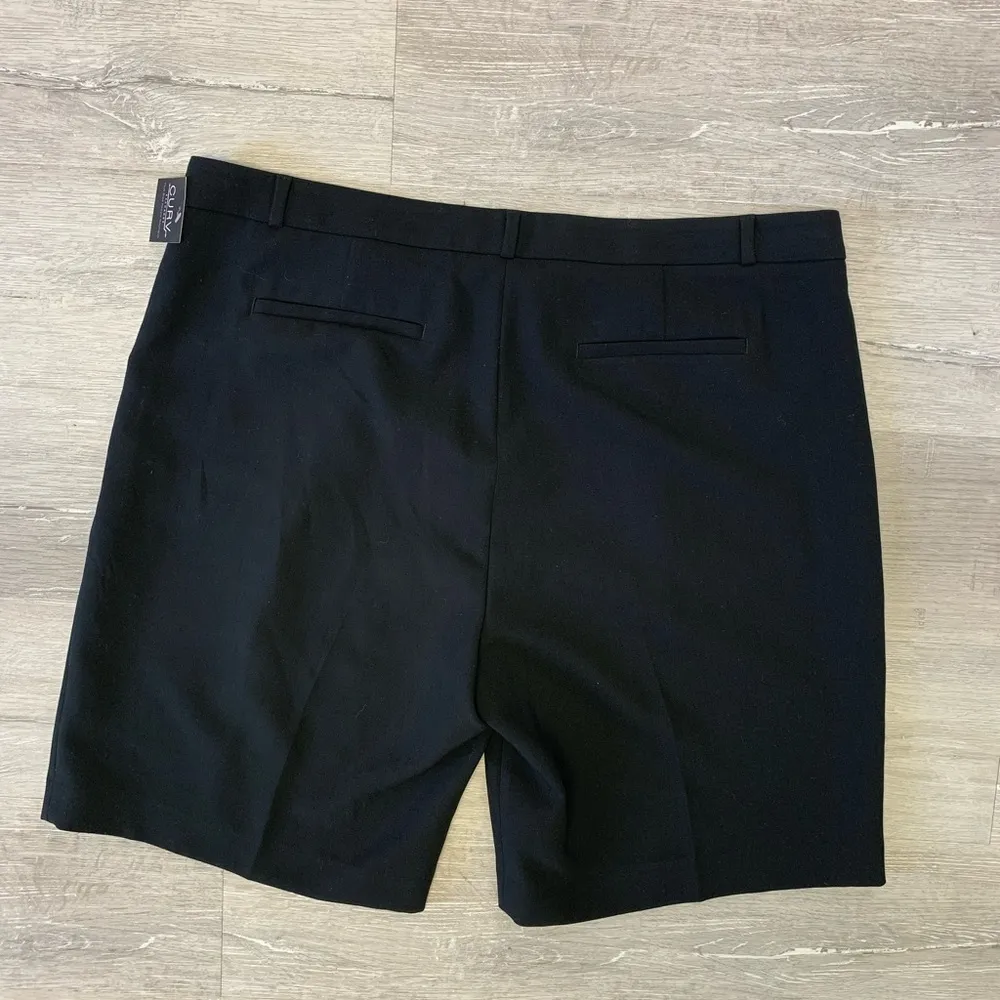 Banana Republic Women’s Black Dress Shorts SZ 18 - Image 2