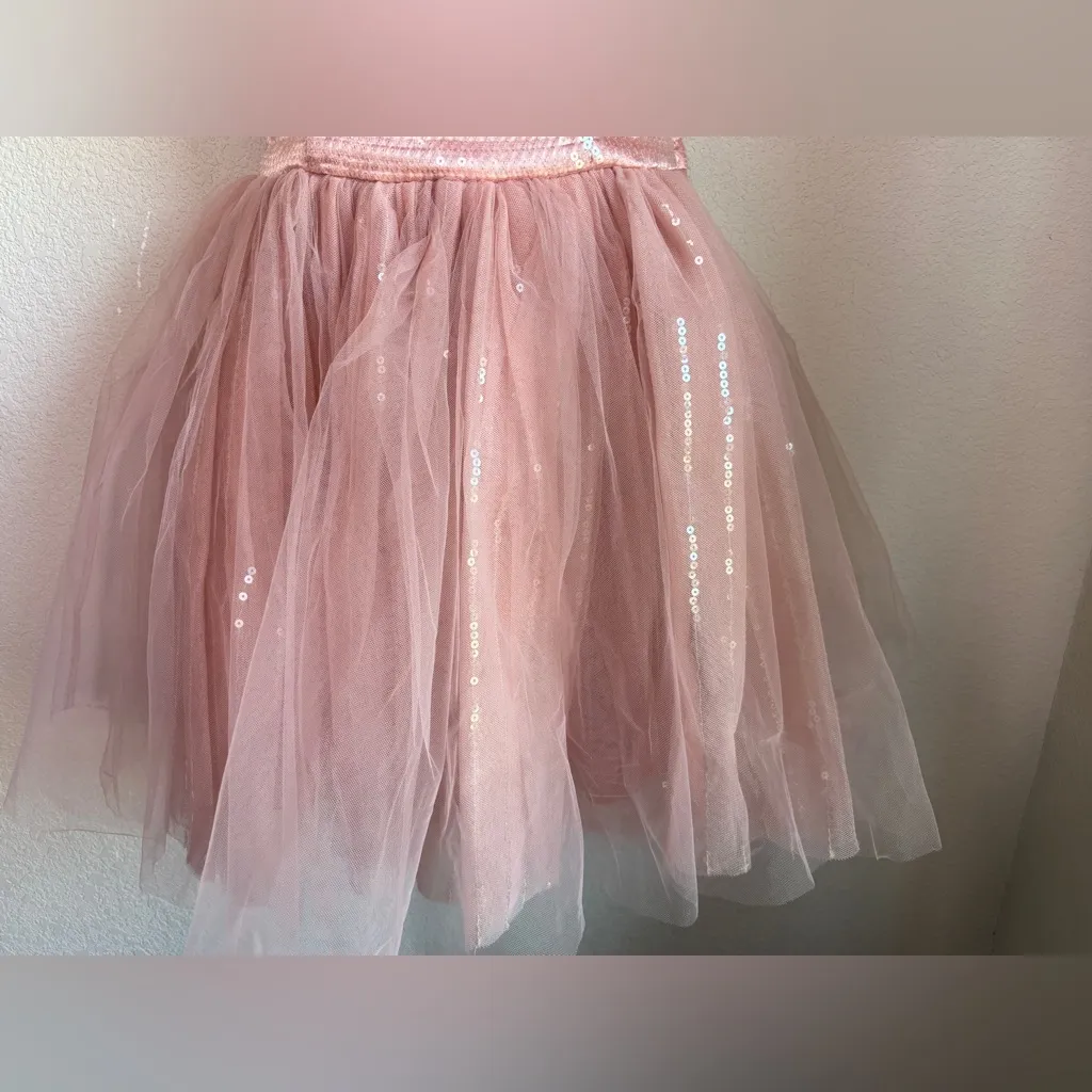 VINTAGE Y2K Betsey Johnson Collection Pink Sequin Corset Tutu Tulle Mini Dress 6 - Image 10