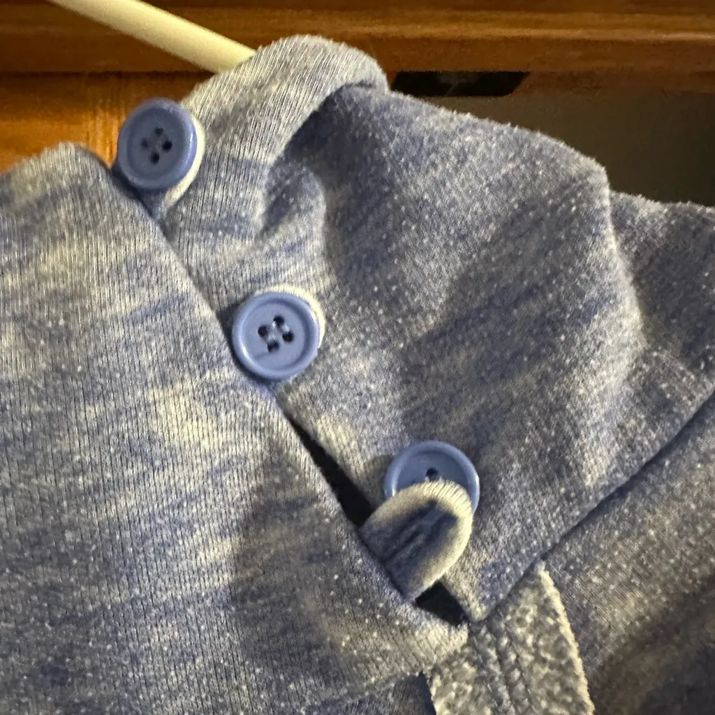 Roxy Light Blue Cowl Neck Sweater - Image 3