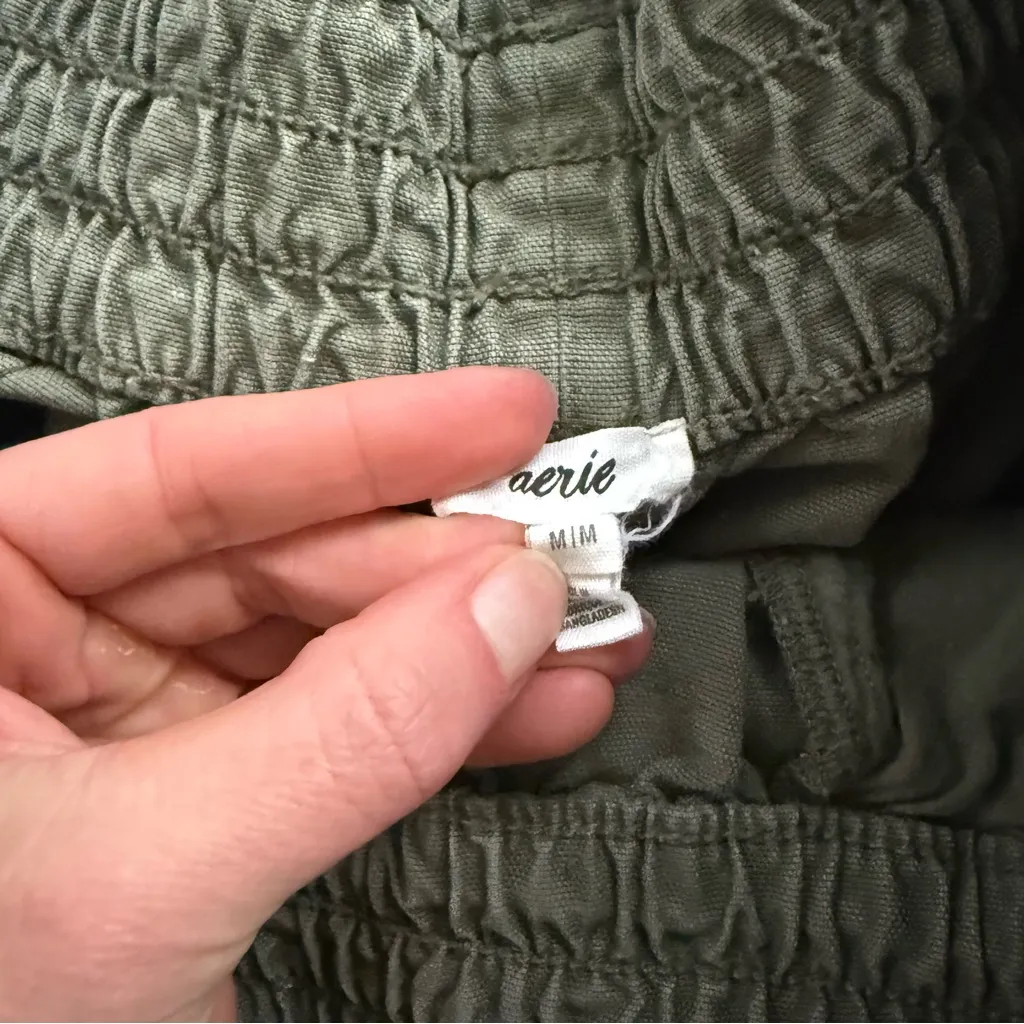 Aerie Babewatch High Waisted Pull-On Shorts size M - Image 5