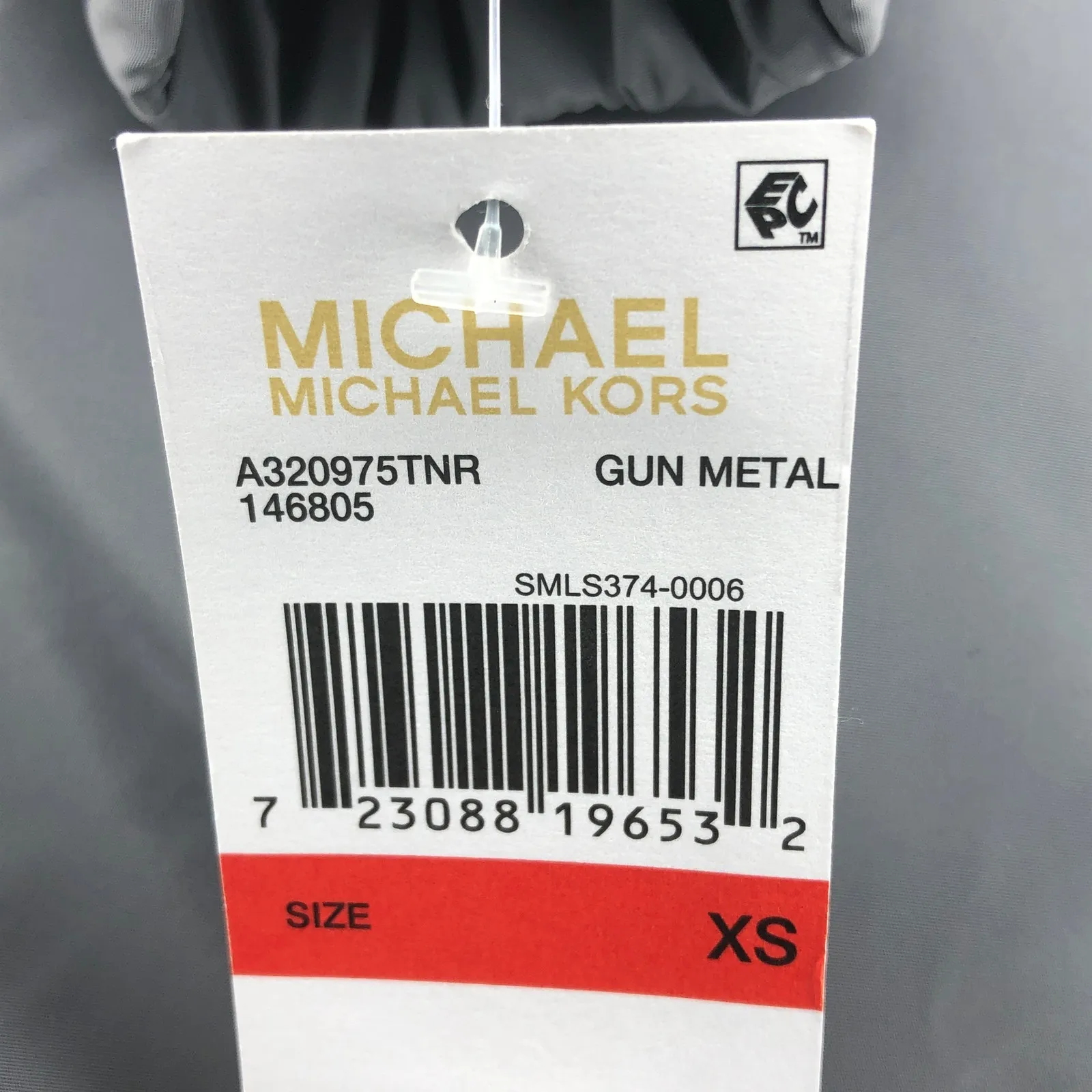 MICHAEL Michael Kors Gun Metal Missy Faux Shearling Lined Jacket - Image 13