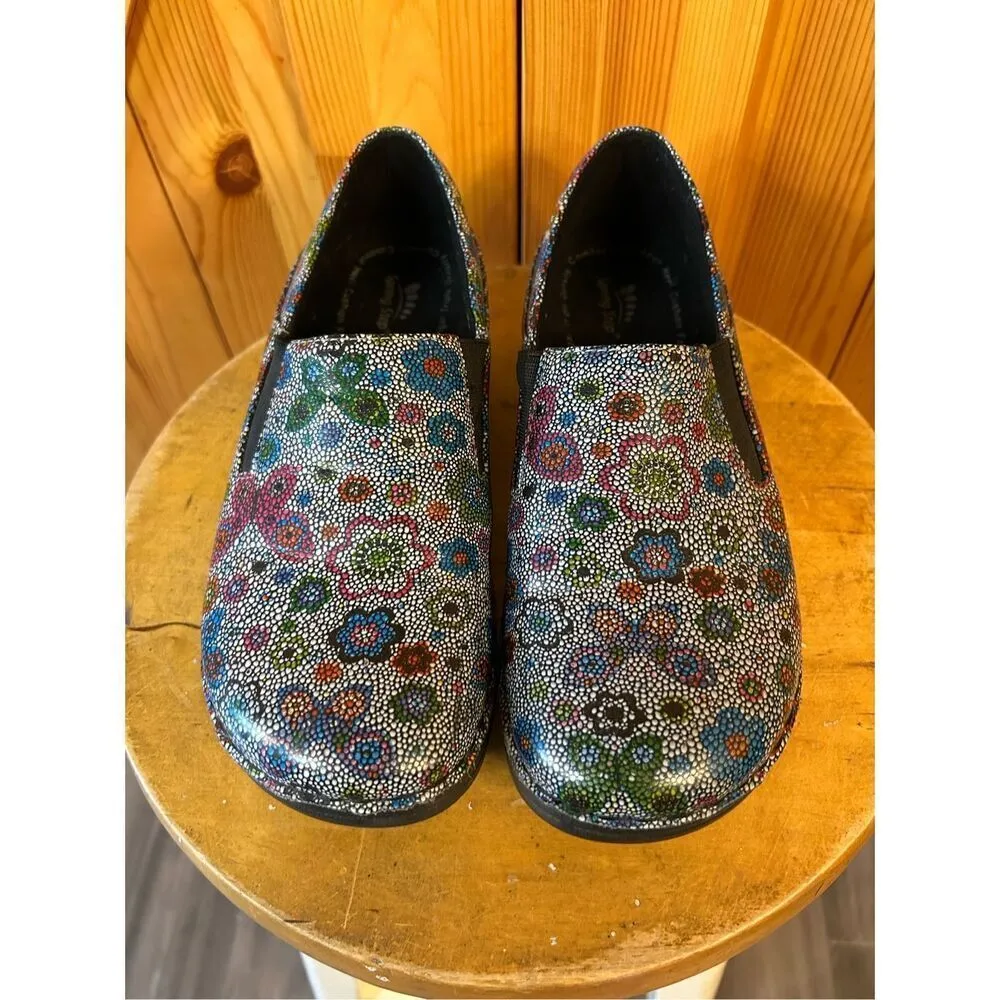 SPRING STEP Freesa Slip On Occupational Nursing Work Clogs Multicolor Womens 7.5 - Image 2