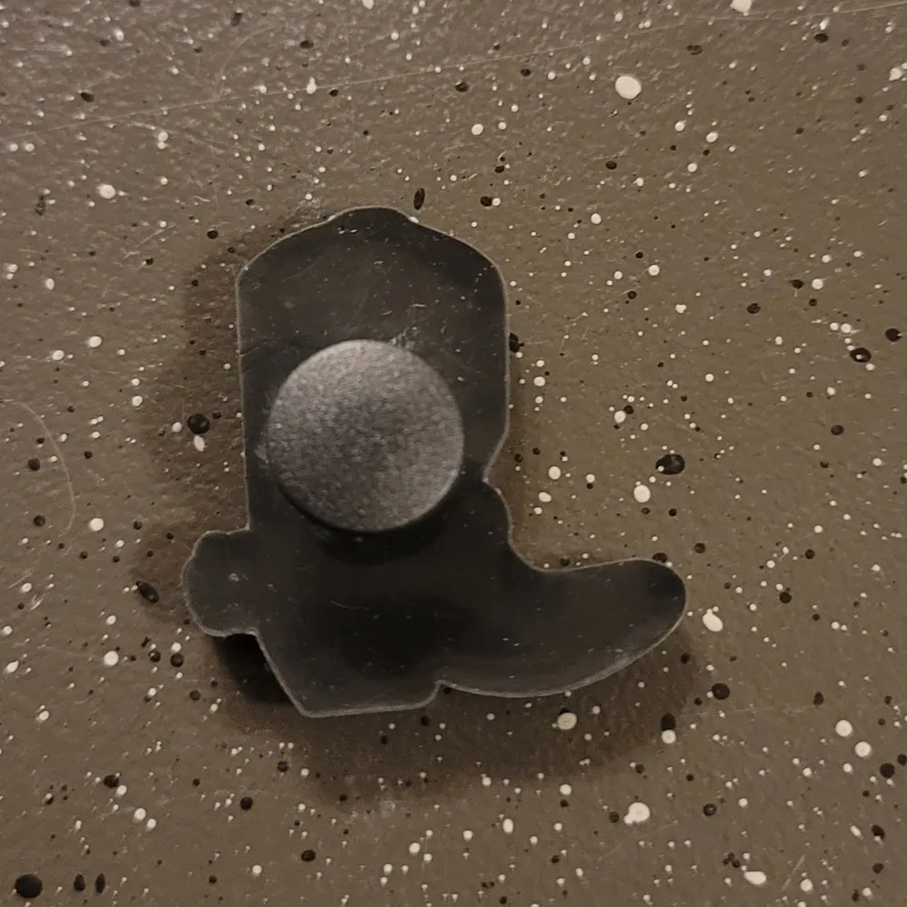 NEW Cowgirl Boot Croc Charm - Image 2