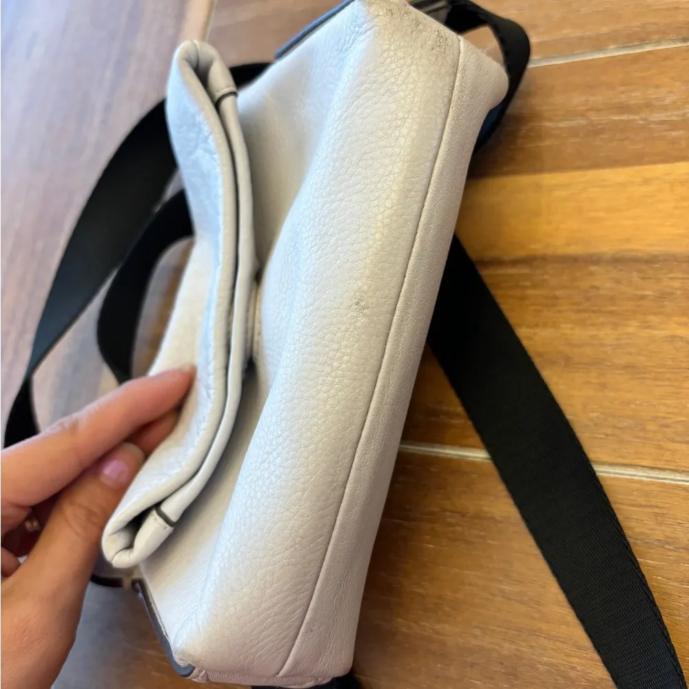 Preston Mini Crossbody in Bone/Cream - Image 9