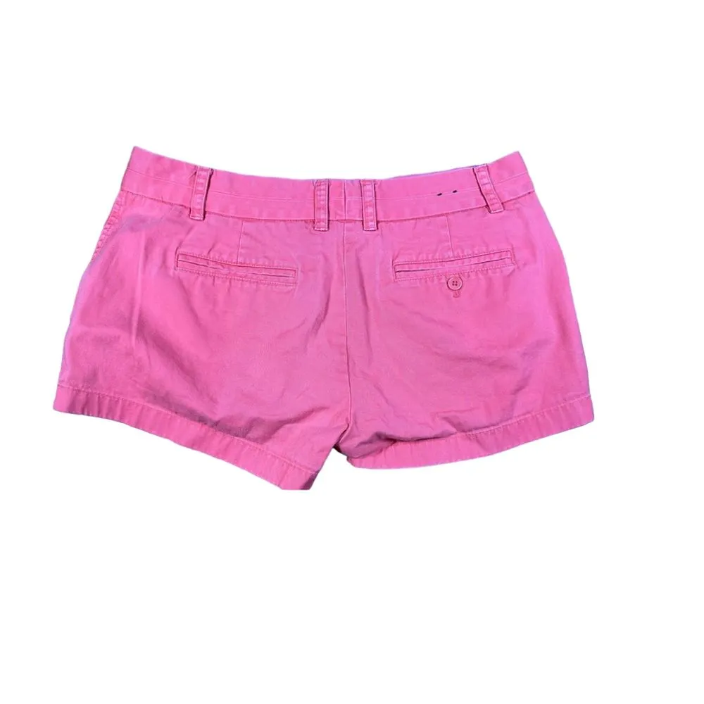 J.Crew Chino Pink Summer‎ Shorts Casual Comfort Women's - Image 4
