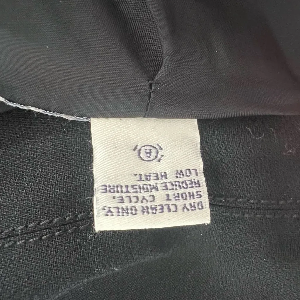 Doncaster Signature Vintage Black Wool Blazer Jacket Minimalist Plus size 14W - Image 5