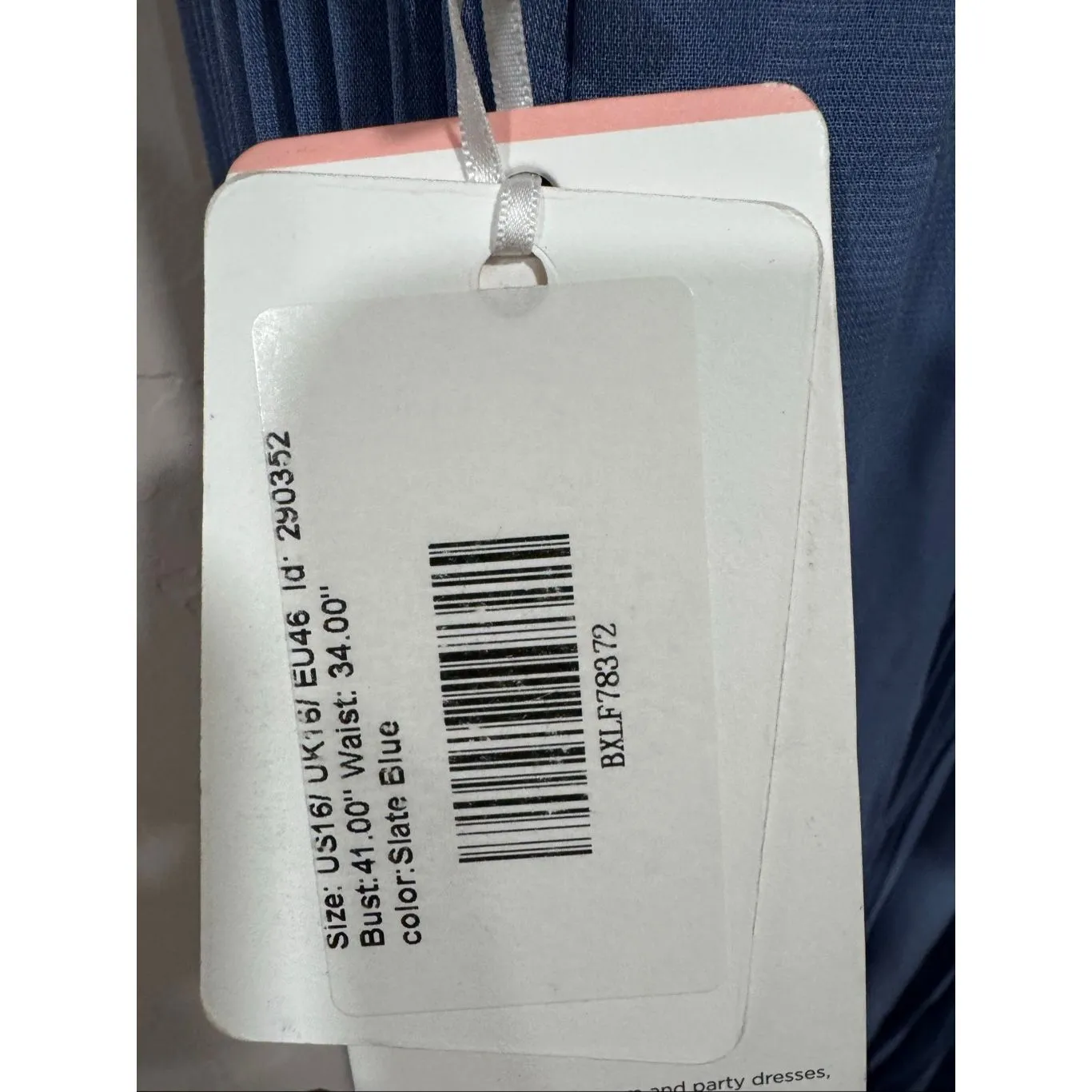 New JJs House Mother of the Bride Dress Slate Blue - Image 2