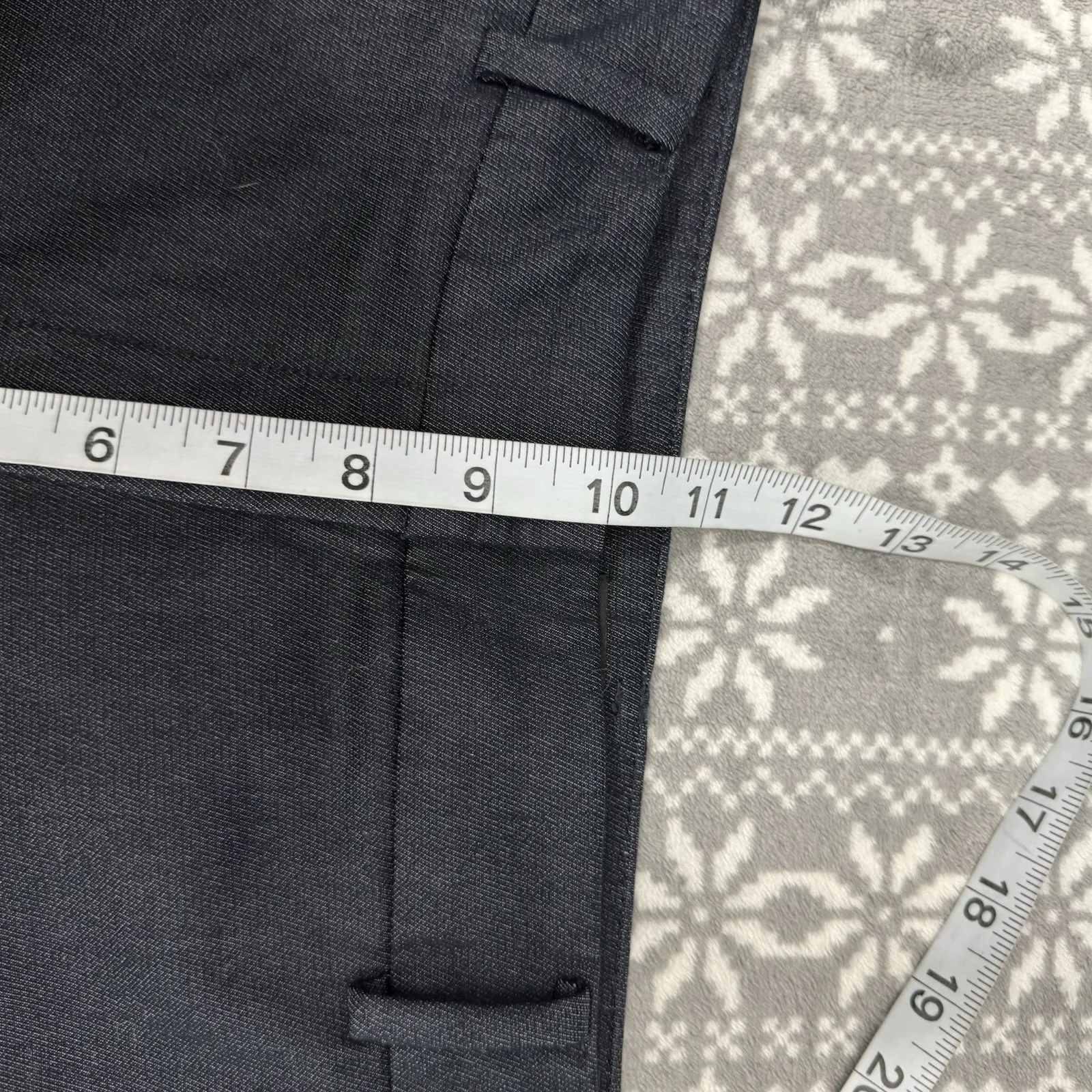 Talbots Newport Dress Pants In Polished‎ Denim Size 10 Petite - Image 10