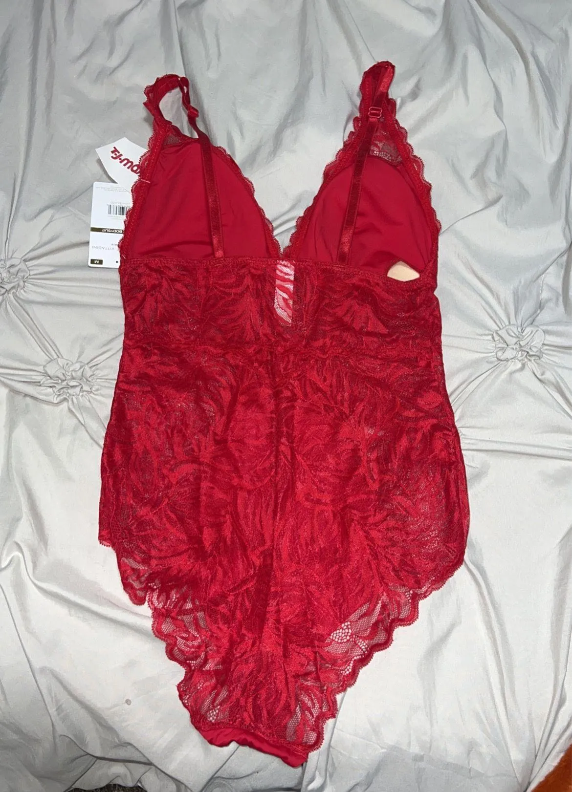 Adrienne Vittadini Lace Bodysuit  - Image 2