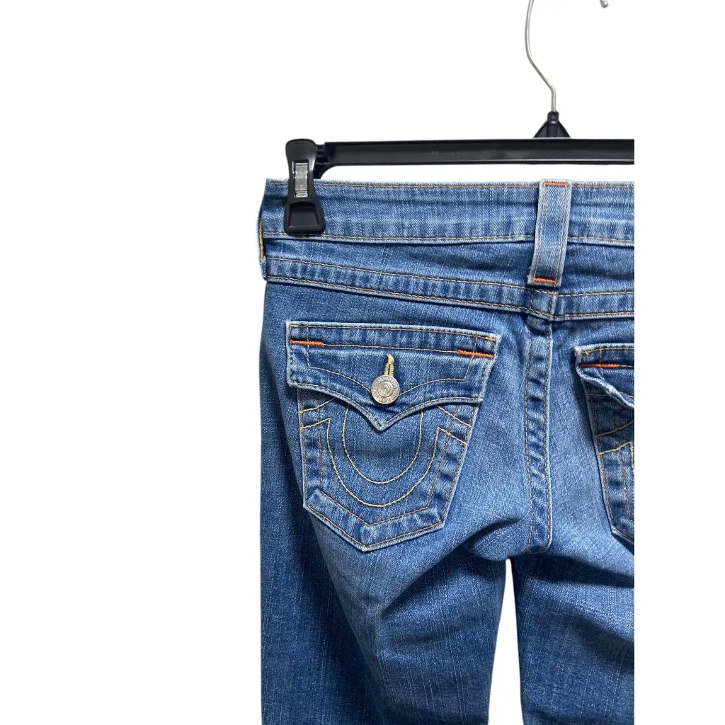 True Religion Sophie Shorts Blue Size 26 - Image 8