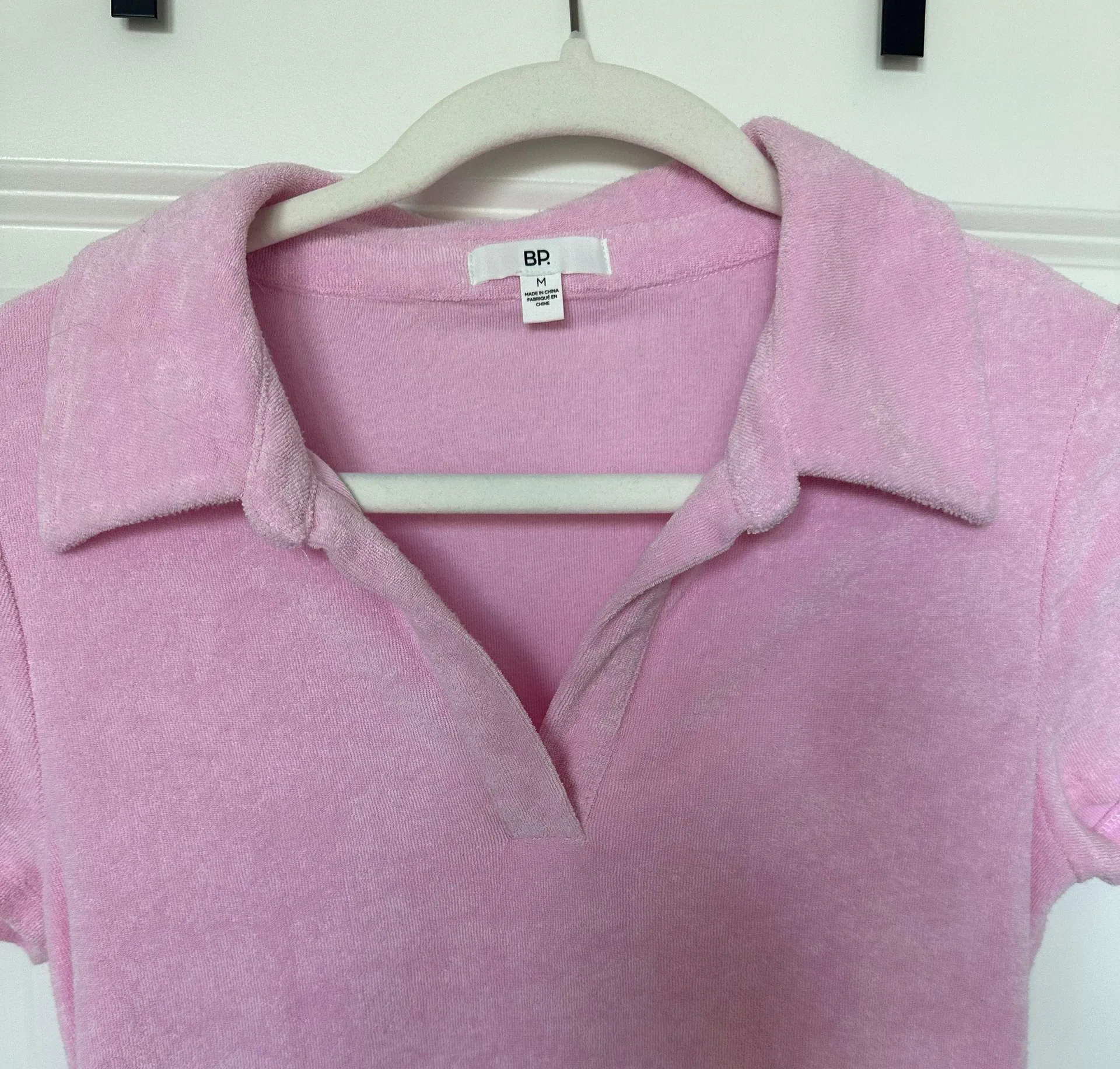 Pink Terry Cloth Dress - Image 2