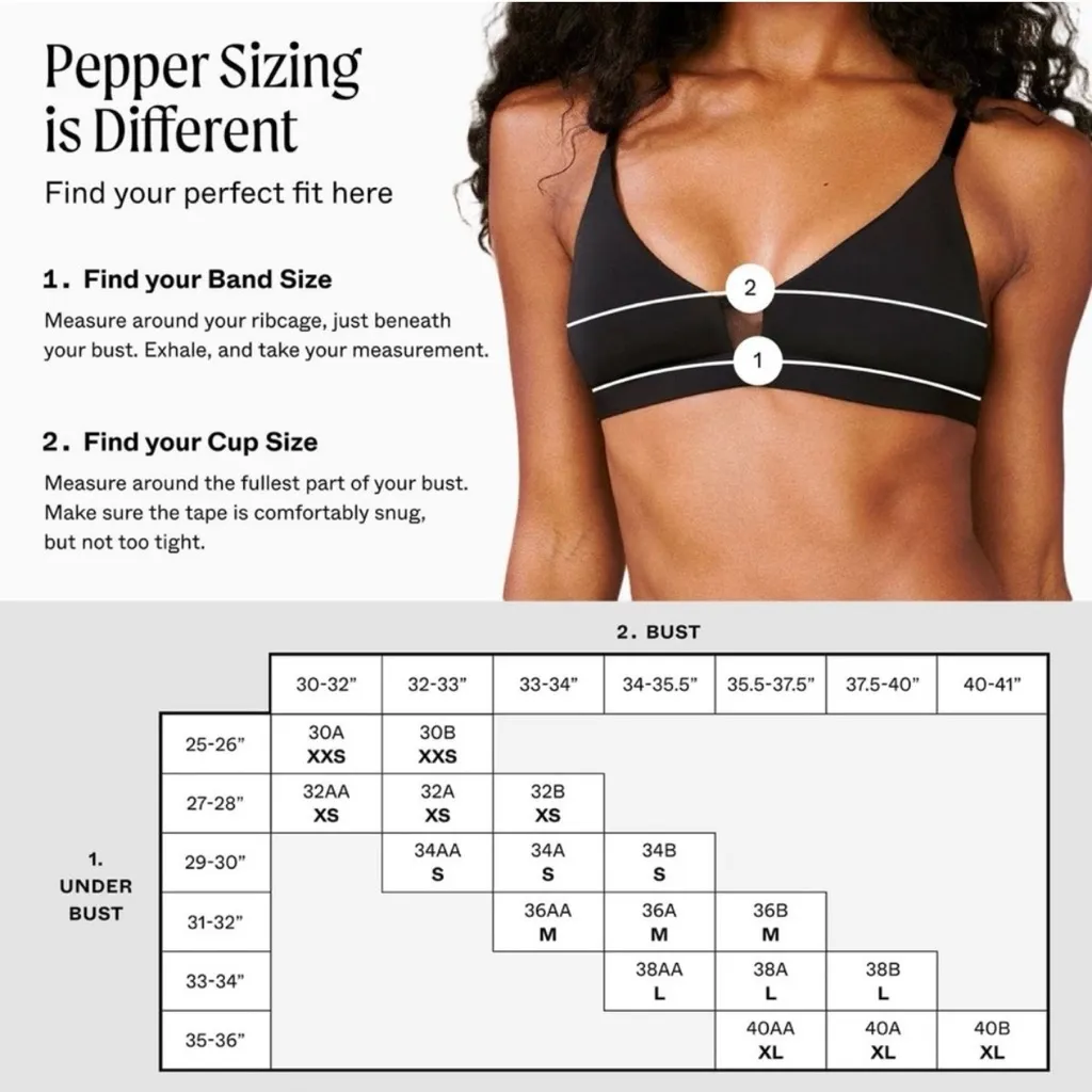 🆕 Pepper Triangle Lace Bralette Size M - Image 7