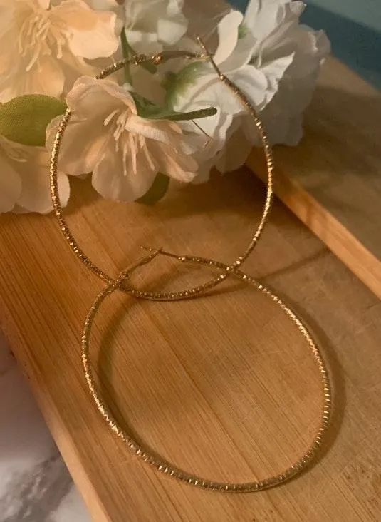 Gold Hoops - Image 4