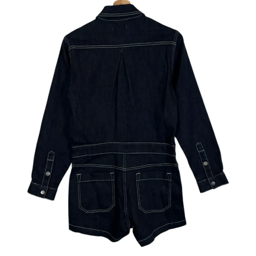 NEW DL1961 Hannah Denim Romper Size Medium - Image 4