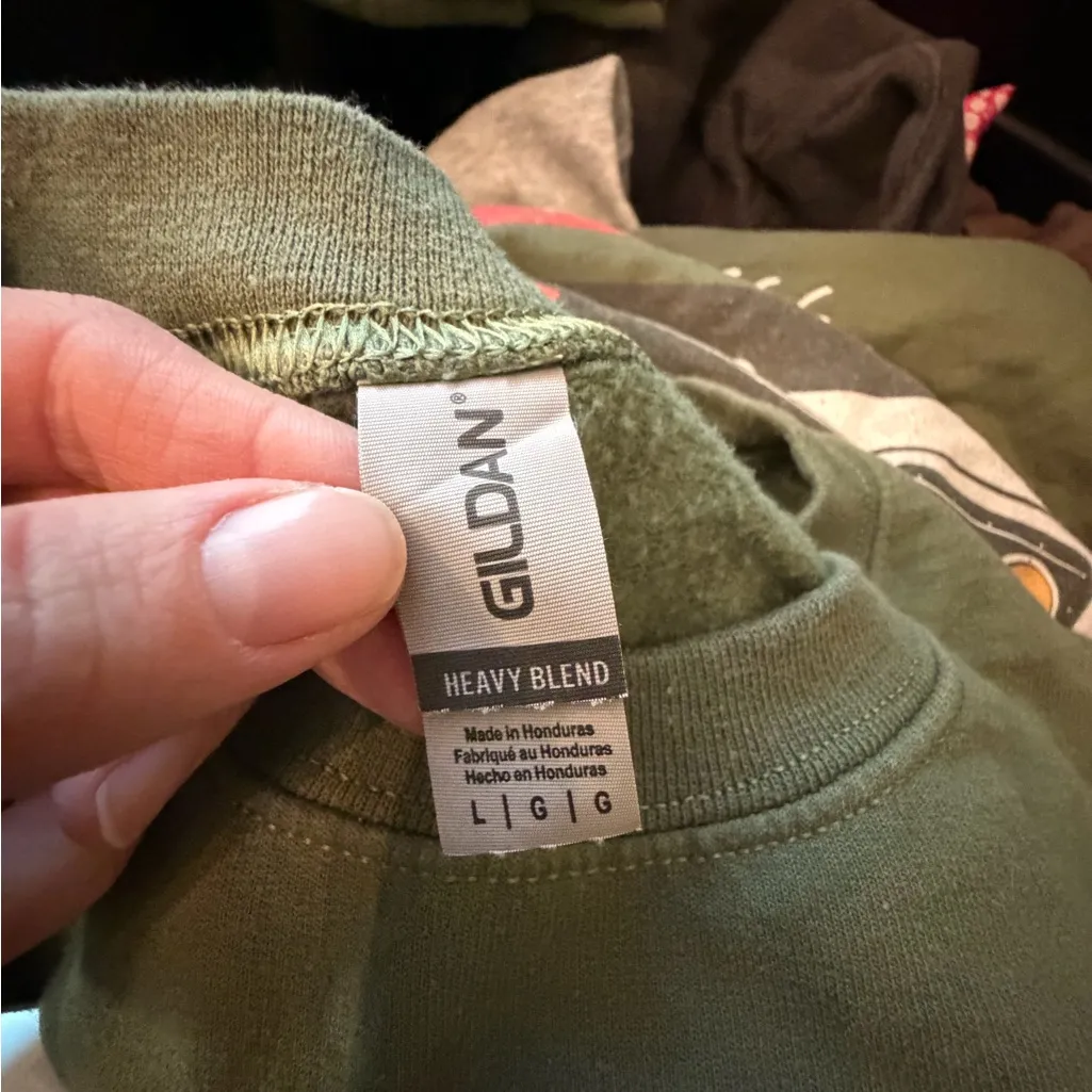 Green Graphic crew neck Frank Ocean Blond album - Image 6