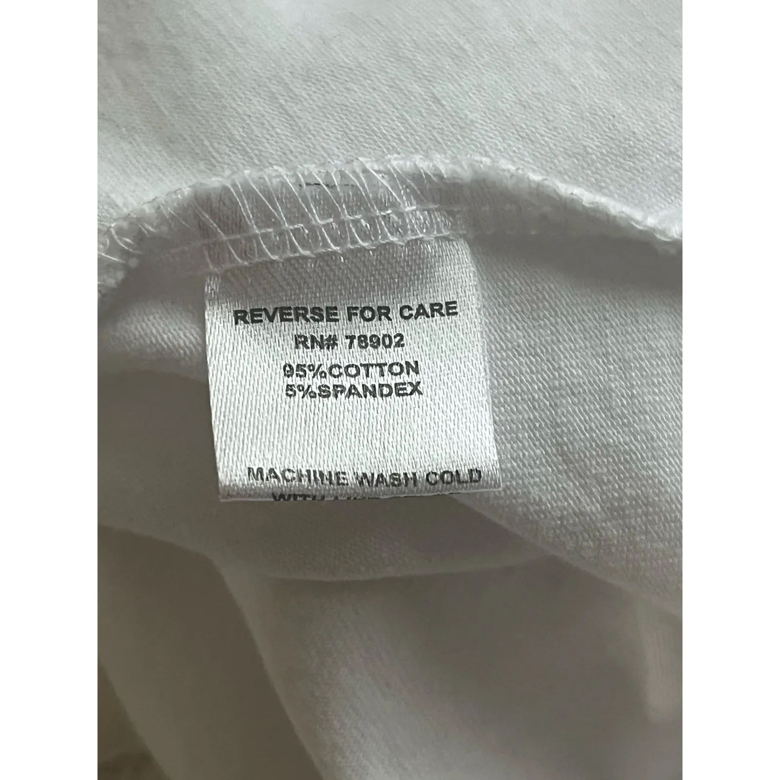 Erin London White Lace Front Top Size M - Image 4