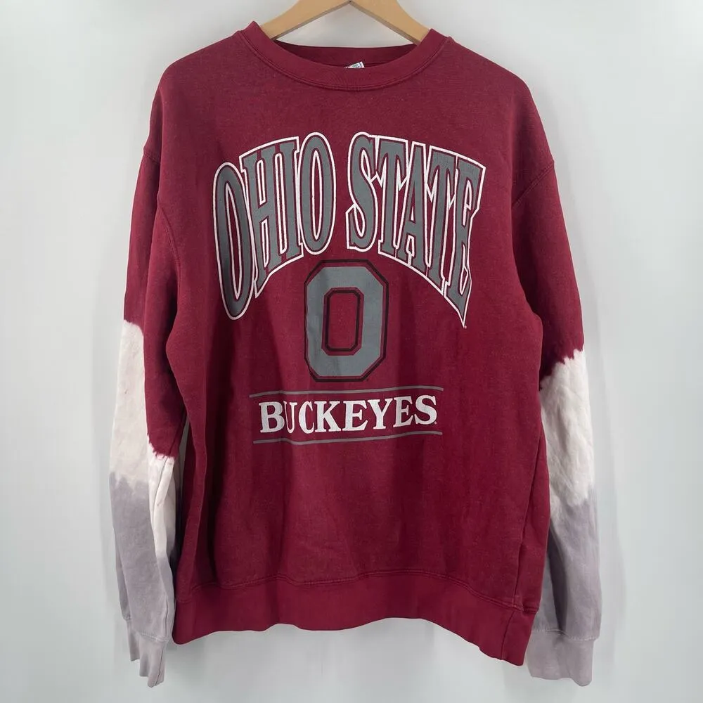NEW '47 BRAND VINTAGE TUBULAR Sweatshirt Size Medium Ohio State Buckeyes NWOT - Image 10