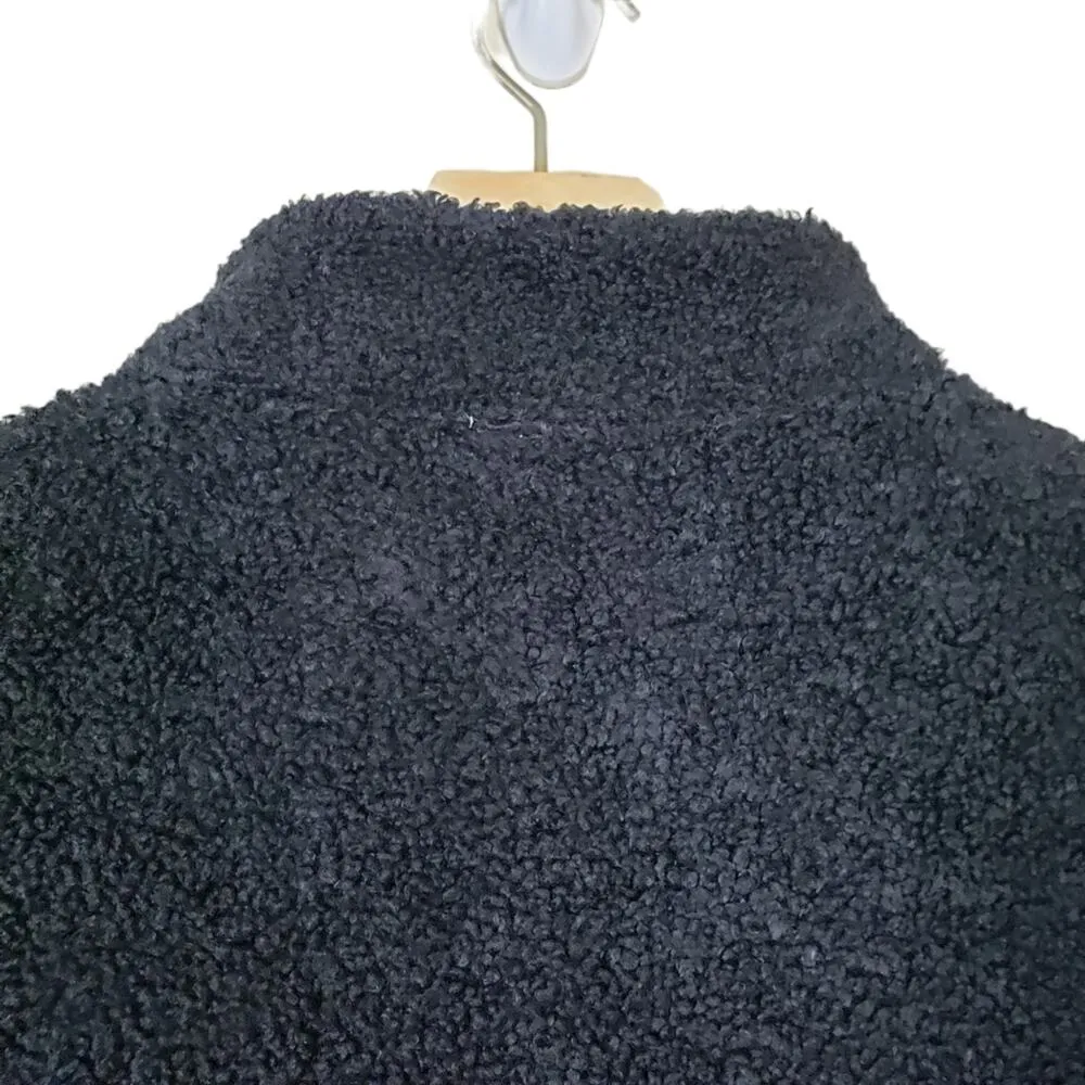 MARIKA Womens Tyra Faux Teddy Fur Pullover Size Large NEW Black - Image 7