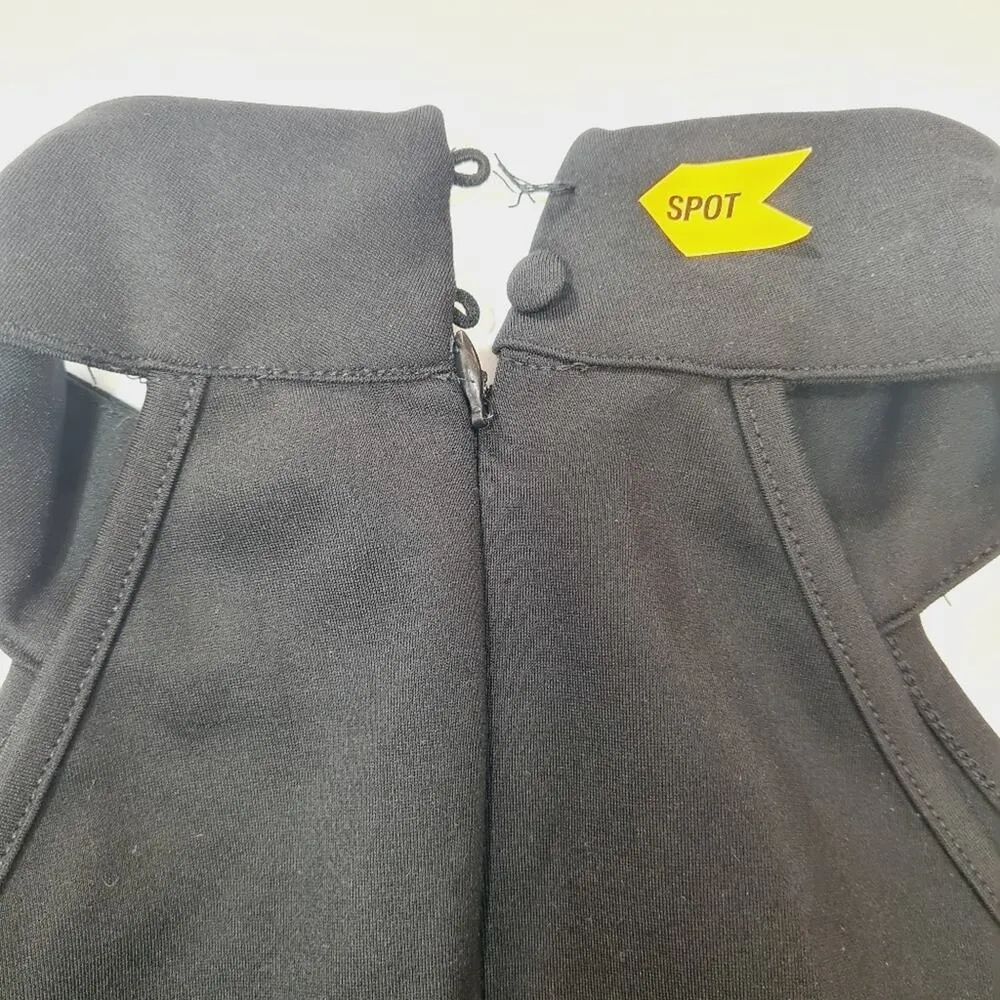 Superdown Tegan Wrap Mini Dress in Black XL - Image 14