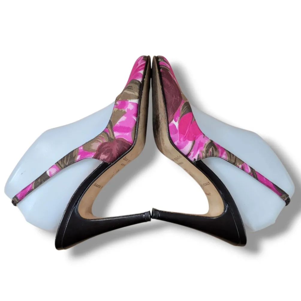 Kate Spade Shoes Size 7.5 B 4"in Heels Kate Spade Heels Floral Sling Back Heels Women's Heels - Image 6