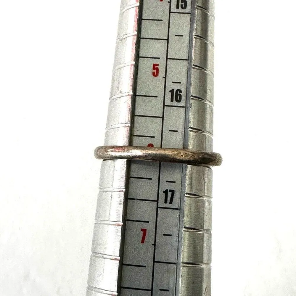 Vintage tigers eye sterling silver oval ring Brown - Image 4