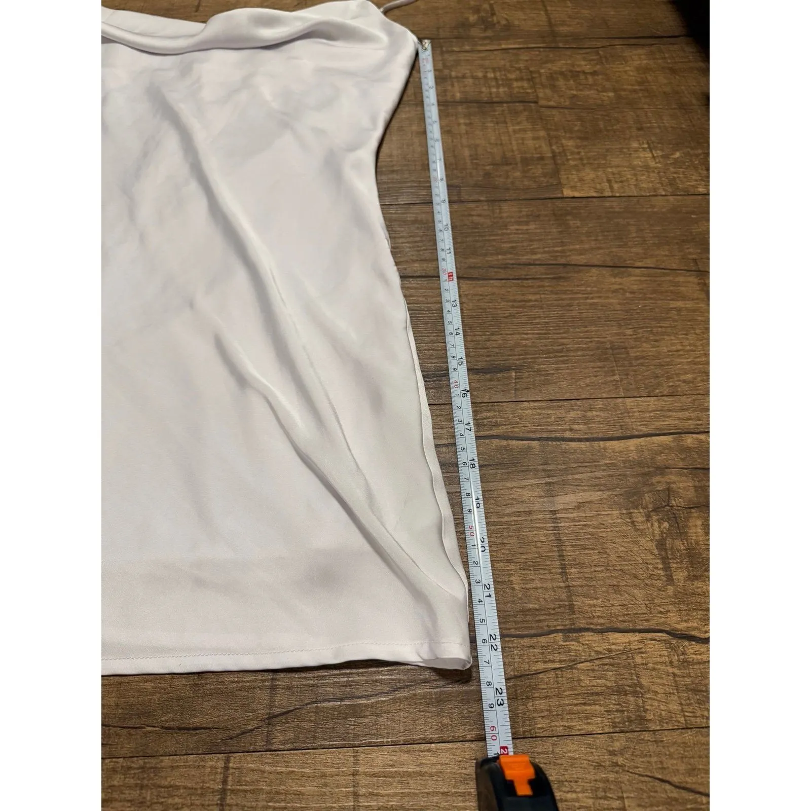 Pacsun Satin cowl neck silky flowy mini dress - Image 5