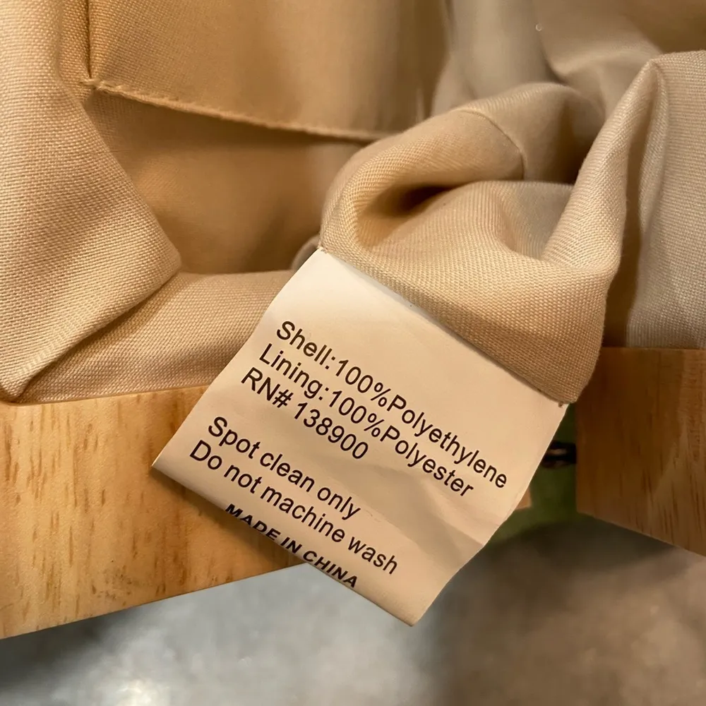 Francesca’s Florence Pleated Wood Frame Clutch Interior Pocket Green - Image 9