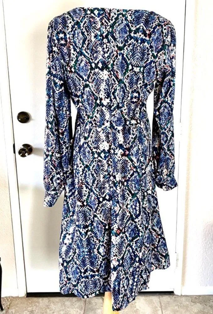 Cheztu Empire Waist Bow Dress Size 8 - Image 3