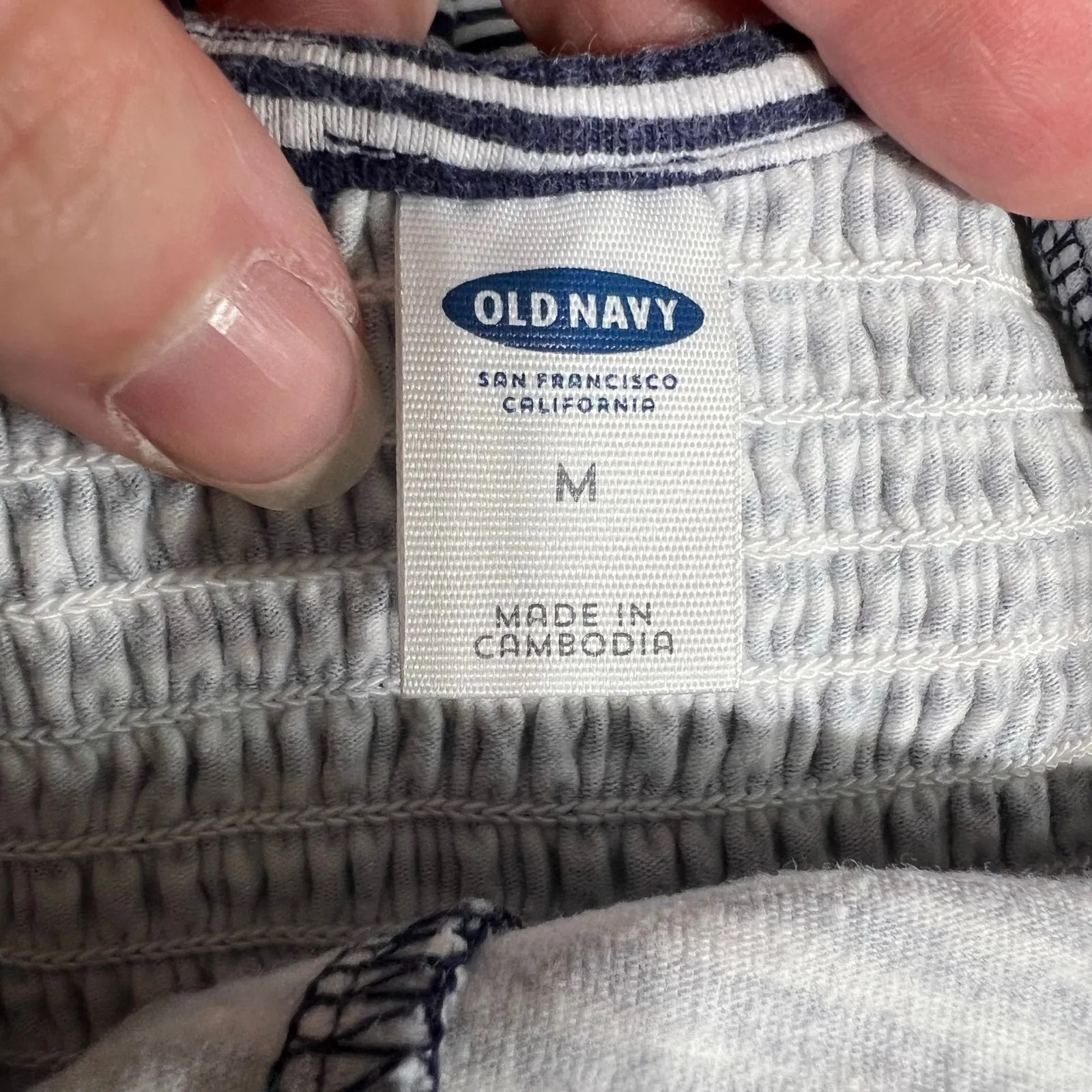 Old Navy Womens A Line Dress Sleeveless Tank Top Scoop Neck Stretchy Blue Medium - Image 9