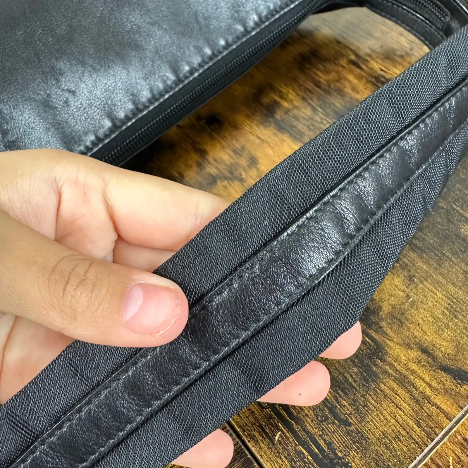 Gucci Black Leather Hobo Shoulder Bag Authentic Made in Italy - Image 13