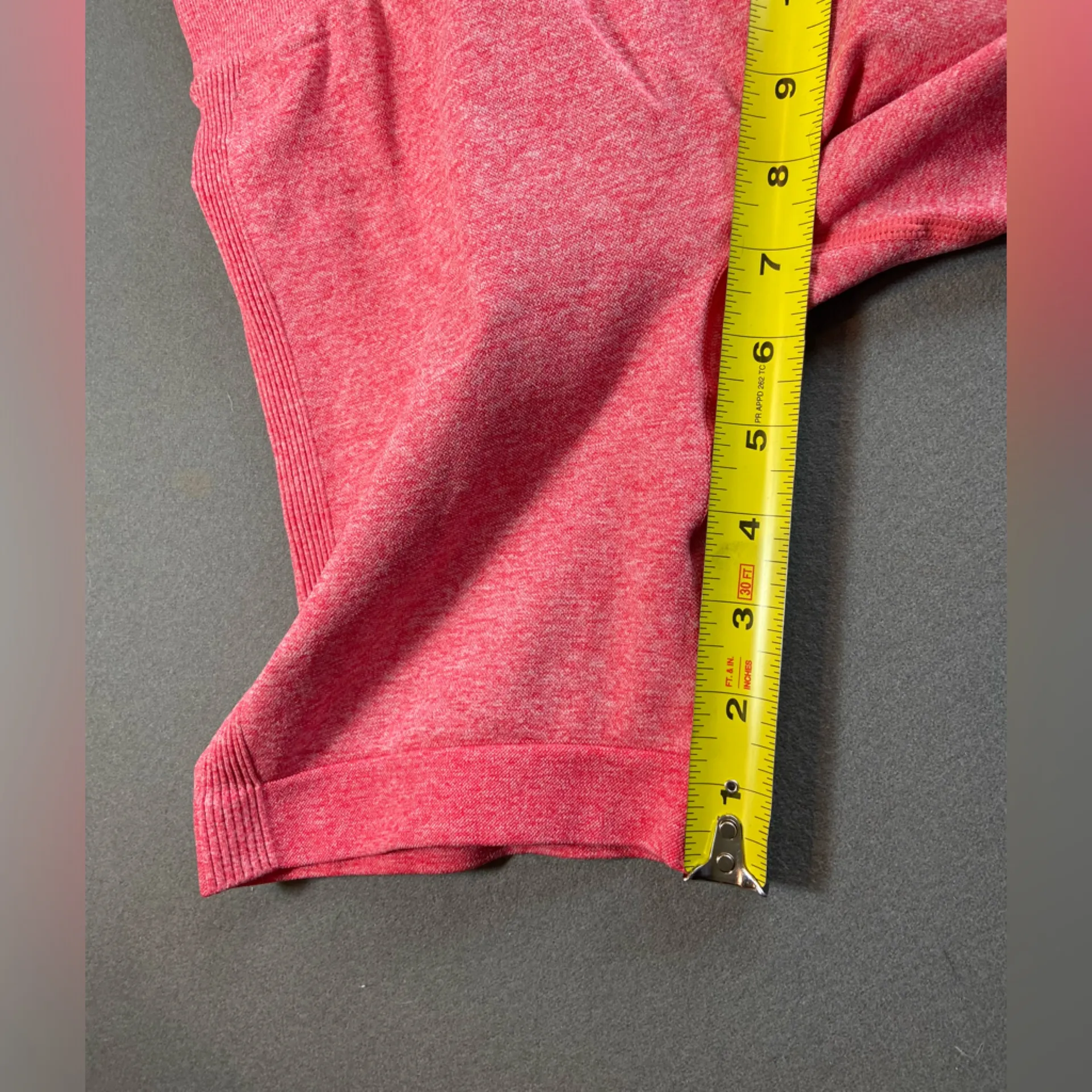 Gym Shorts Scrunch Butt Size Medium‎ Orange - Image 6