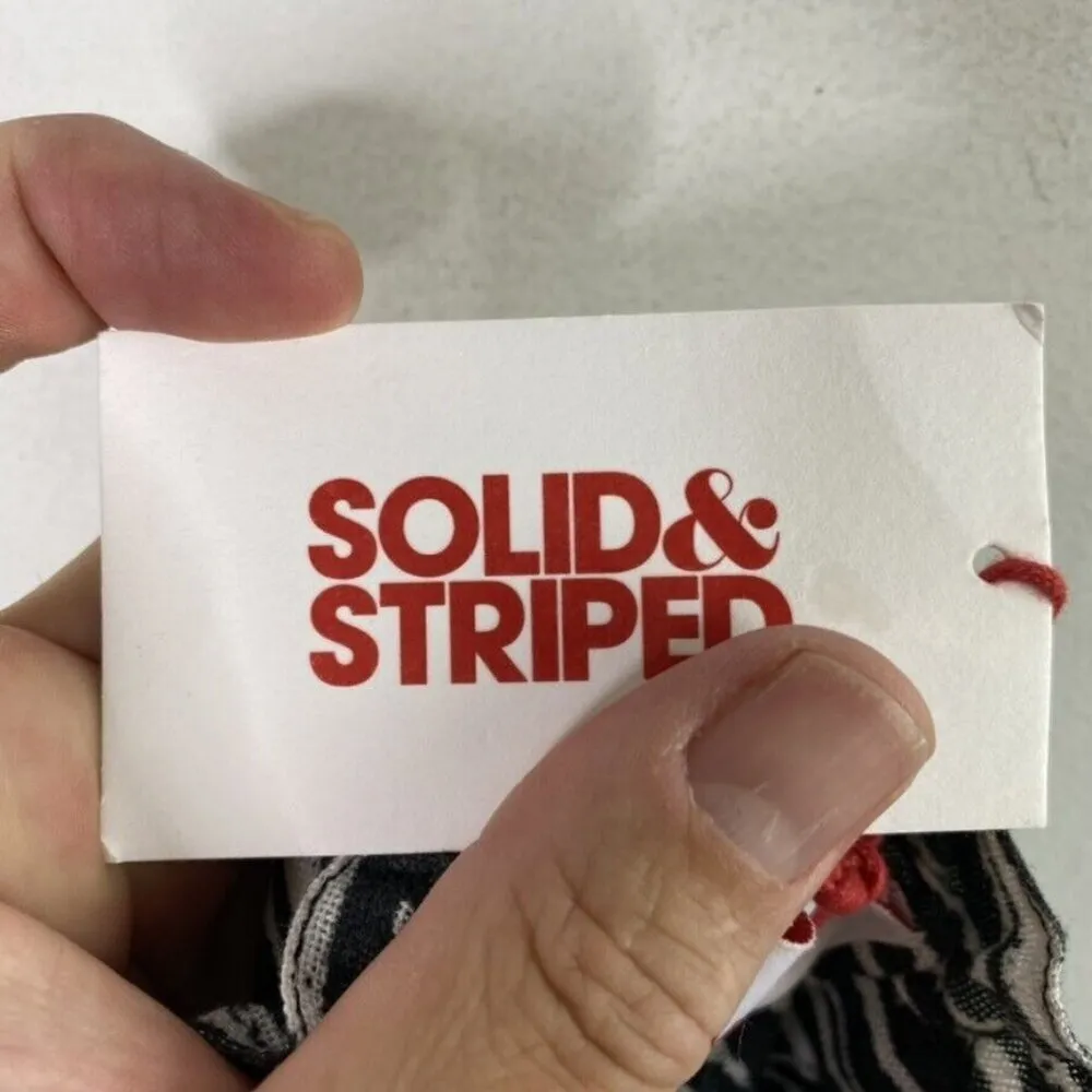 Solid & Striped Women's $188 Talia Leopard-Print Shorts Swim Cover-Up Size S - Image 7