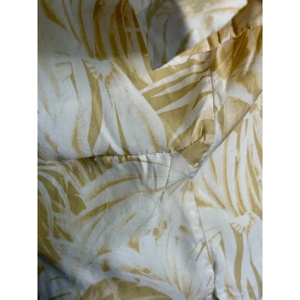 Anine Bing Austin Top in Yellow Small Womens Blouse Button Down - Image 9