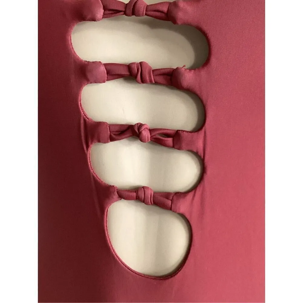 New. Becca knotted one piece. Size medium. Retails $129 - Image 9