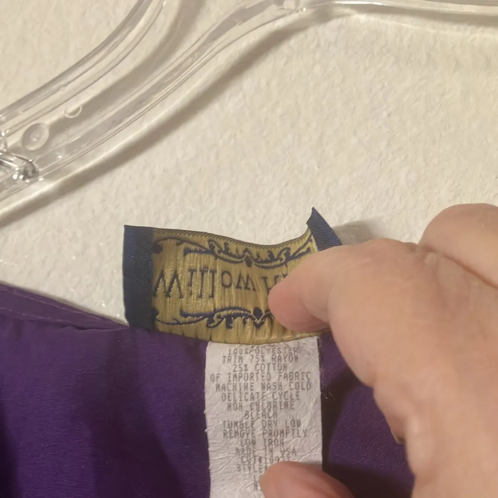 FINAL MARKDOWN Willow ridge top large Purple - Image 4