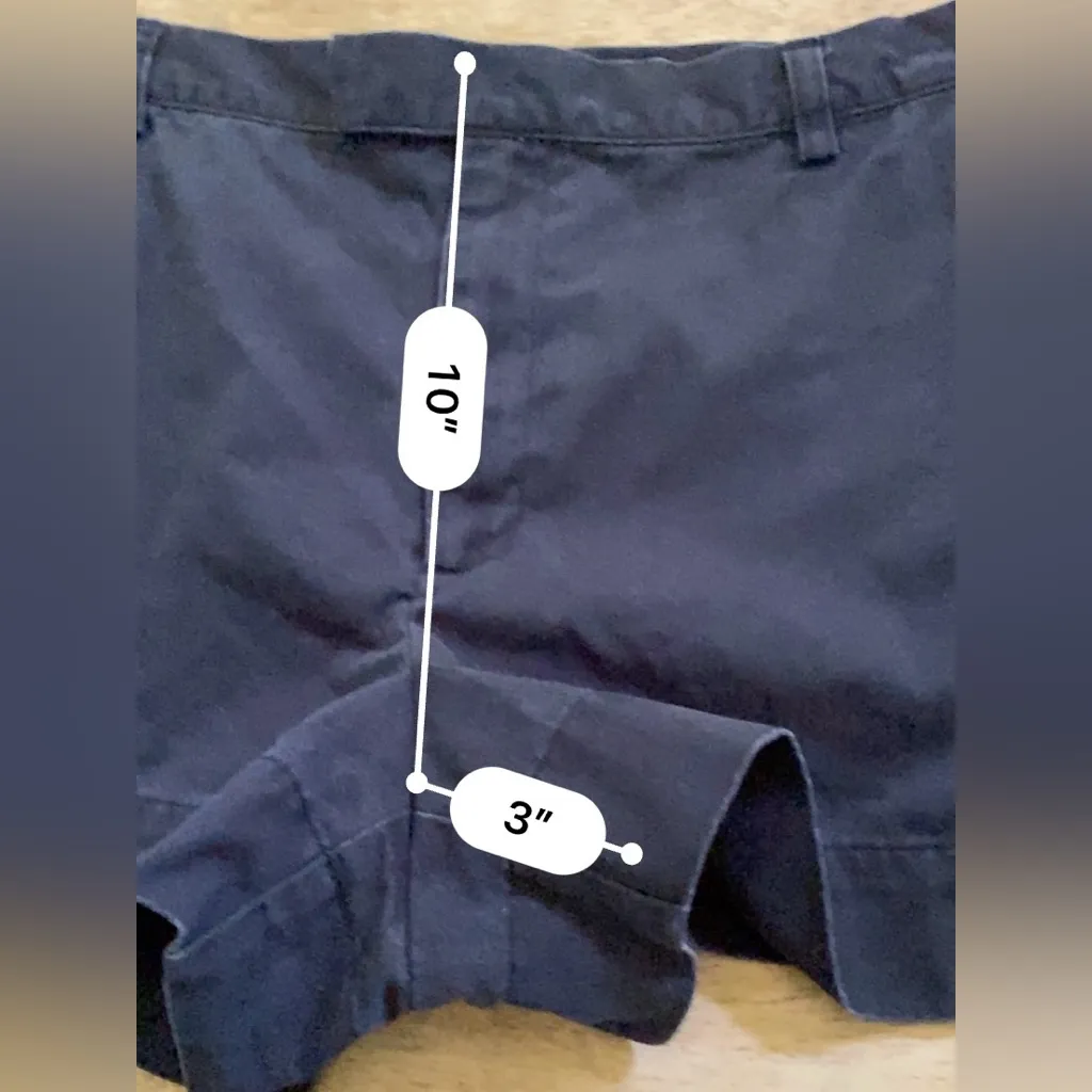 Ralph Lauren Sport Women’s Sz‎ 14 Black Cotton Chino Shorts - Image 8