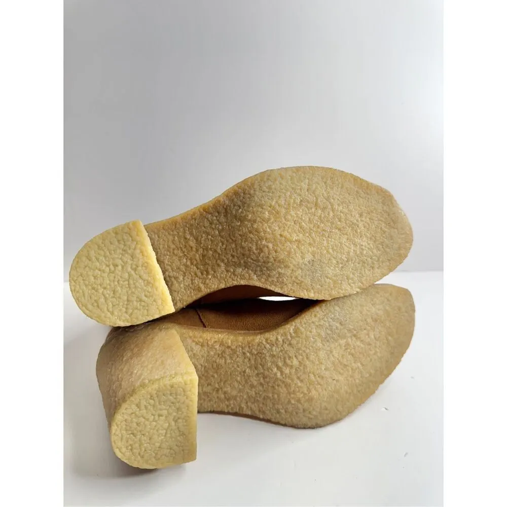 Lauren Ralph Lauren Boots Size 5.5 Women Brown Suede Water Resistant Chelsea - Image 10