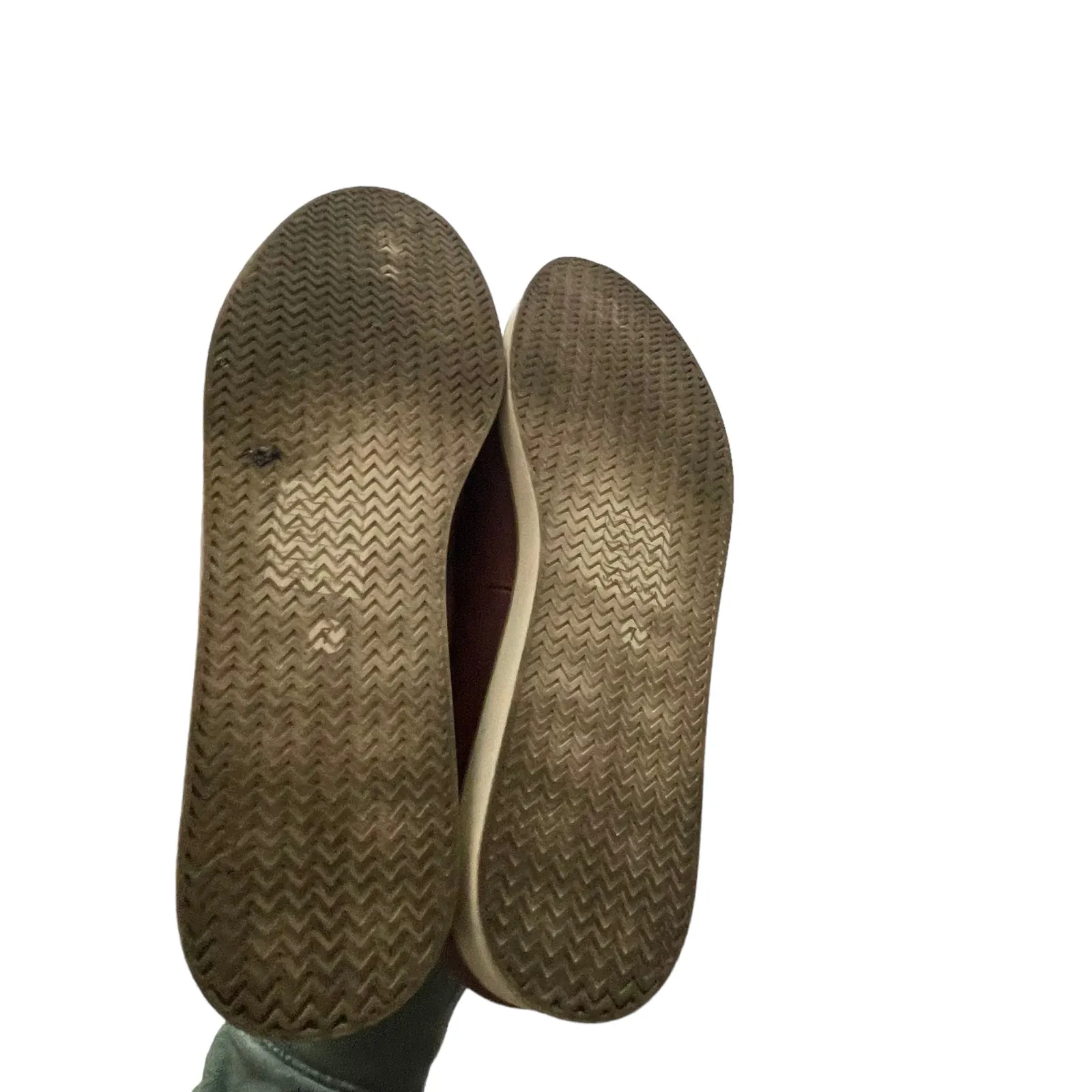 Journee Collection Women's Size 7‎ Red Faux Leather Slip On Loafer Flat Shoes - Image 7