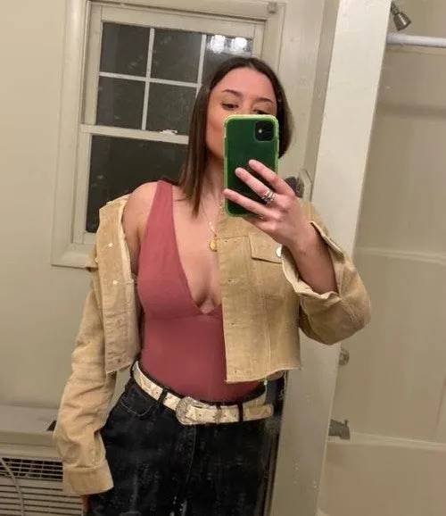 Lulus Pink V Bodysuit - Image 2