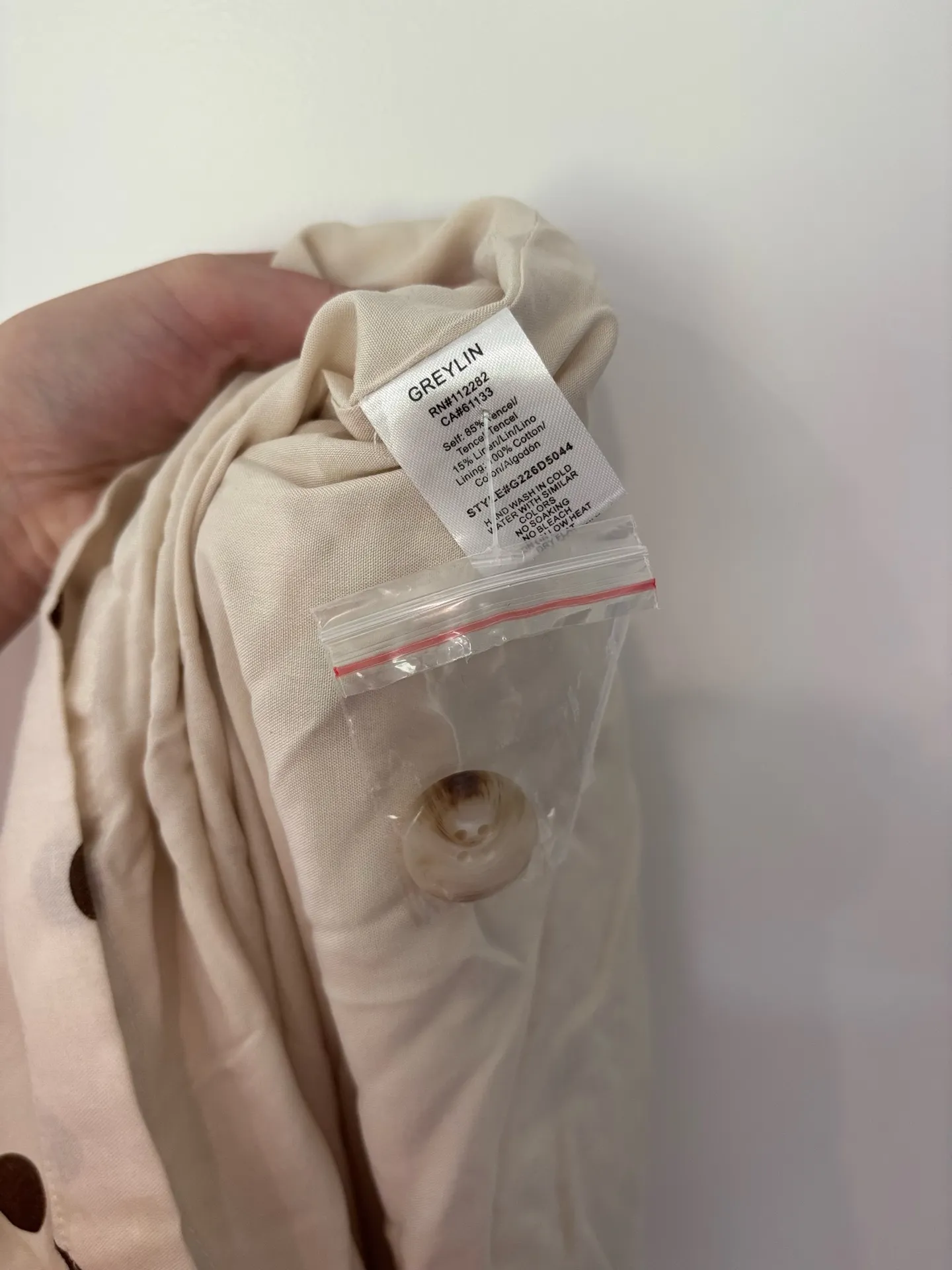 Anthropologie Greylin Rhea Polka Dot Midi Dress - Image 9