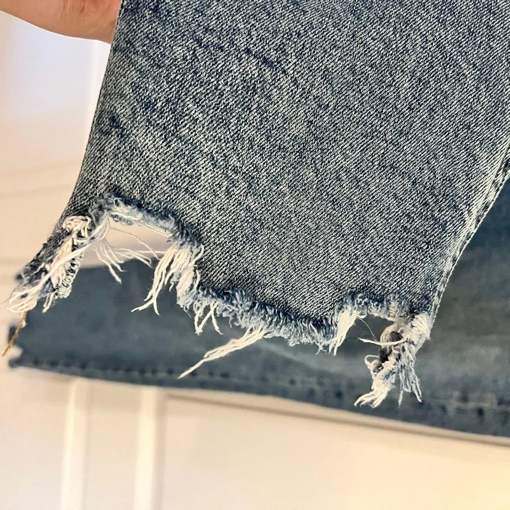 AGOLDE 29 Nico High-Rise Slim Fit Jeans in Rooted - Image 6