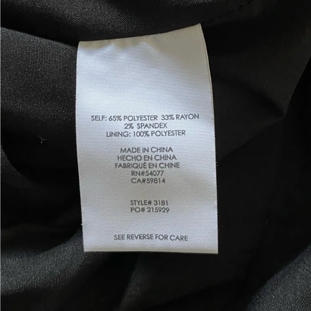 CABI Tartan Plaid Asymmetrical Zip Moto Blazer
Jacket EUC 3181 Size 8 - Image 9