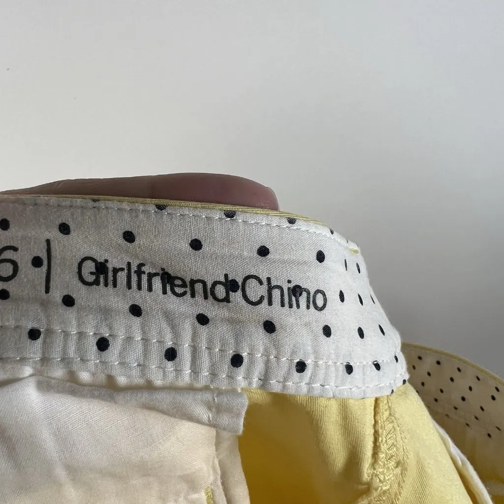 Talbots Girlfriend Chino Pants Womens Size 16 Yellow Preppy‎ Casual Workwear - Image 8