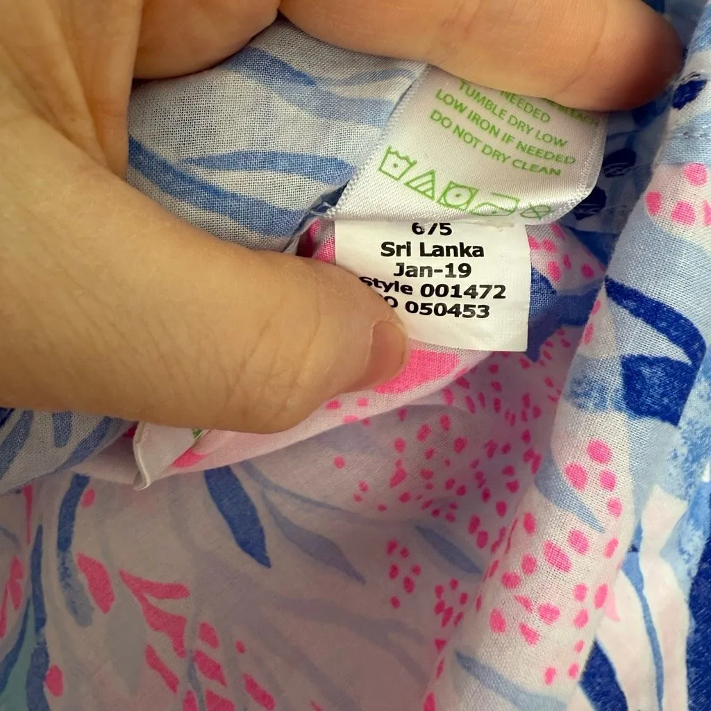 Lilly Pulitzer Women’s Small Captiva Tunic Blouse - Image 4