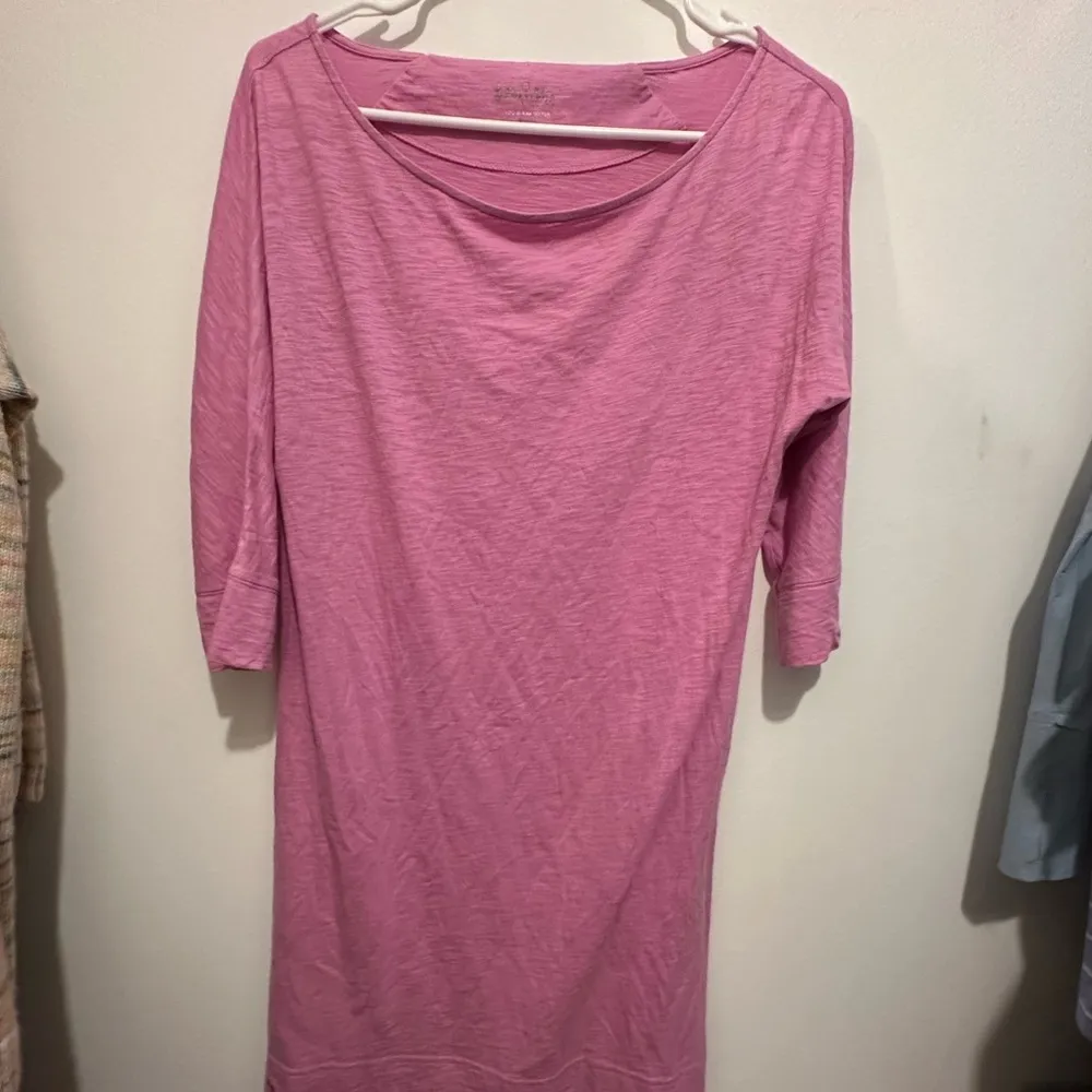 Lilly Pulitzer pink prima cotton dress small - Image 5