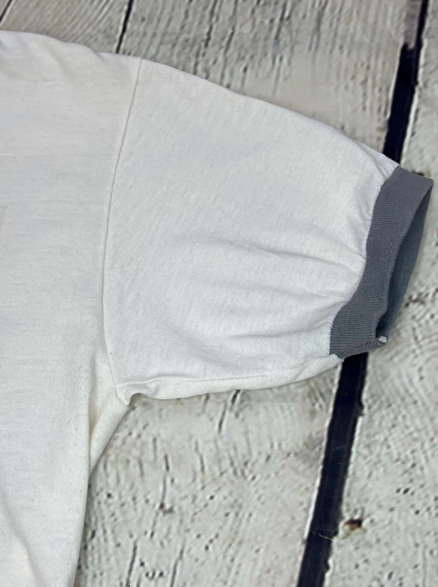 Vintage Single Stitch Streakin’ Deacon Ringer Tee - Image 7