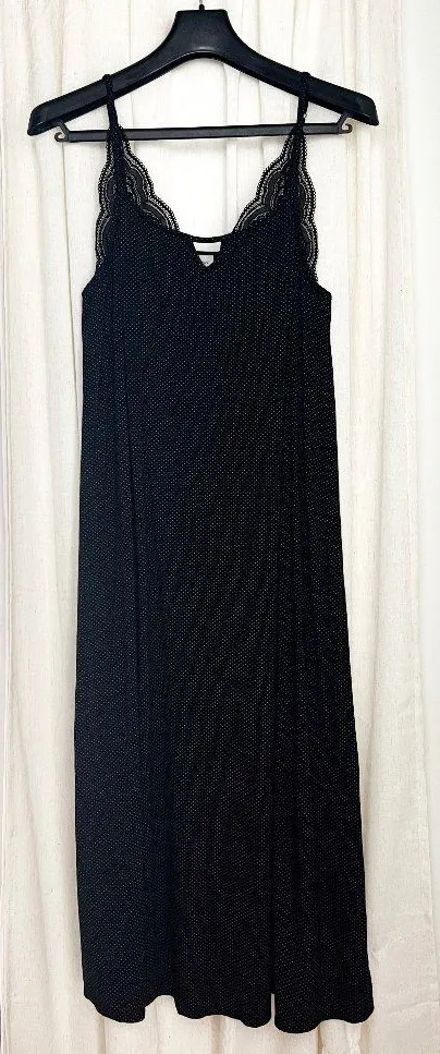 Soma Ultimate Support Maxi Bra Dress size L Comfy Boho Lace Detail - Image 1